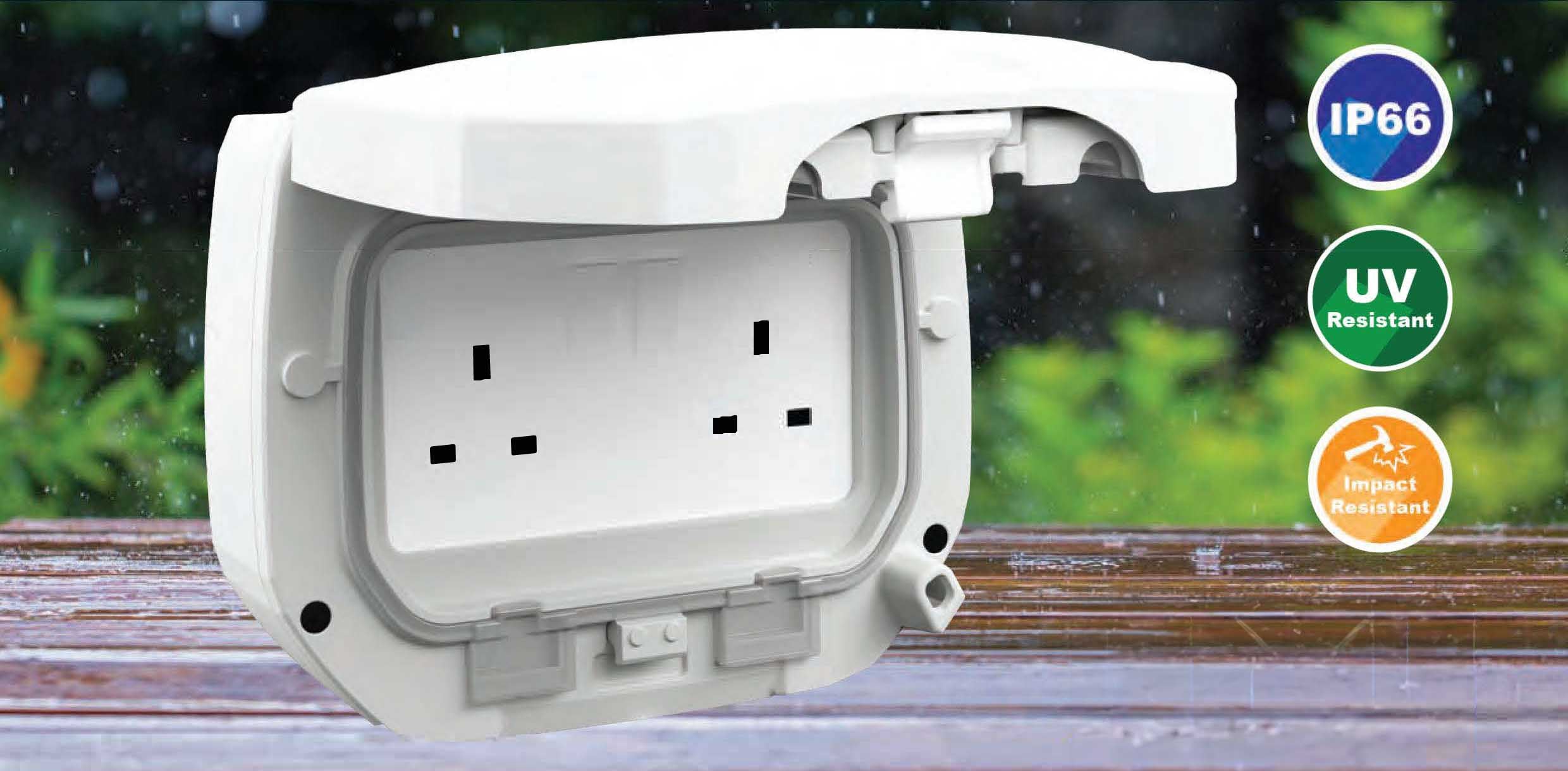 Standard GRP Weatherproof Socket – Vero Distribution